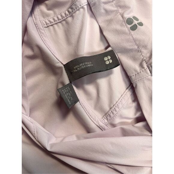 Sweaty Betty Revive Zip Through Hoody Cropped Light Lavender SB8321 Size Medium - Picture 9 of 11